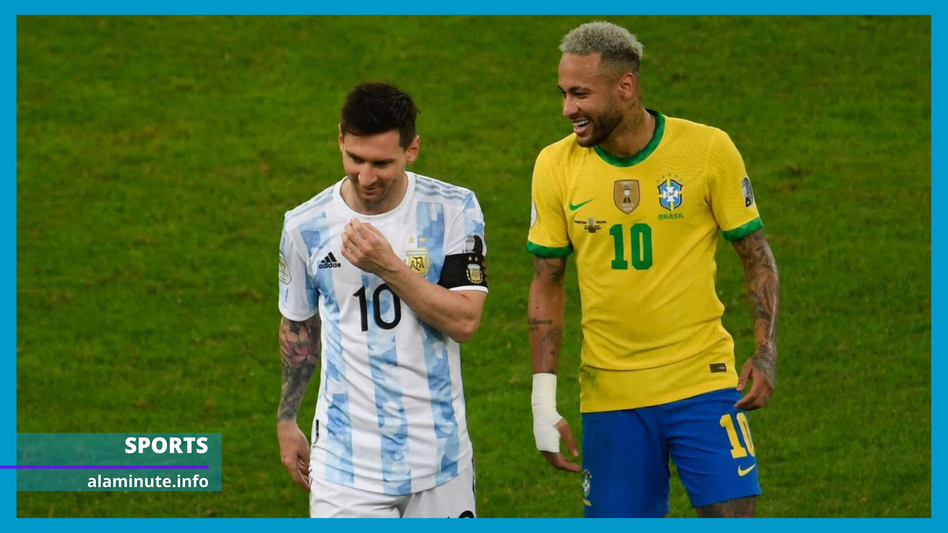 Le Brésil de Neymar et l'Argentine de Messi brillent