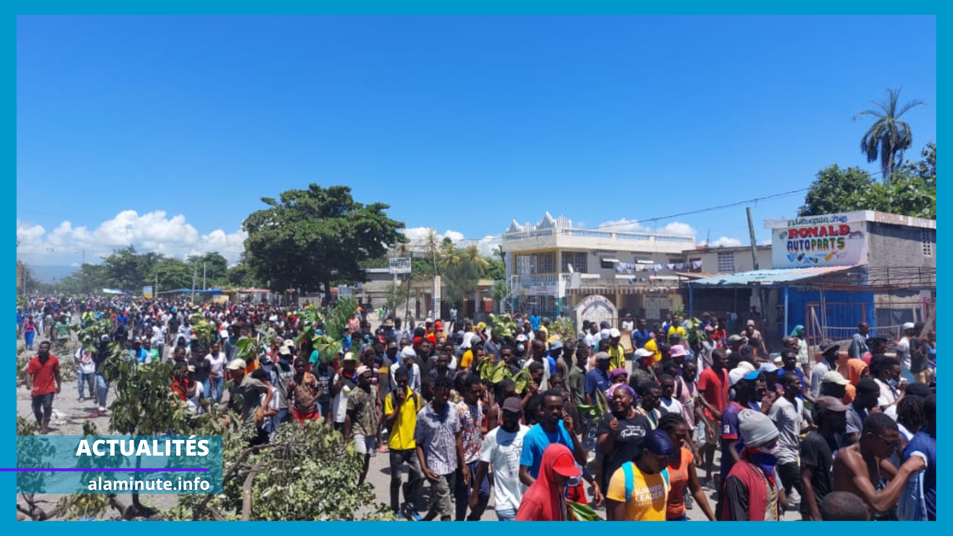 Cayes mouvement de protestation, continuité des scènes de pillage